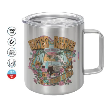 Outerbanks paradise on earth, Mug Stainless steel double wall 300ml