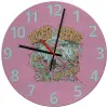 Ρολόι τοίχου γυάλινο (30cm)