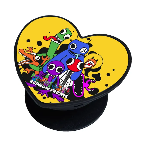 Rainbow friends — Phone Holders Stand  καρδιά Μαύρο Βάση Στήριξης Κινητού στο Χέρι