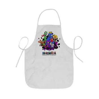 Rainbow friends, Ποδιά Σεφ ολόσωμη κοντή  Παιδική (44x62cm)