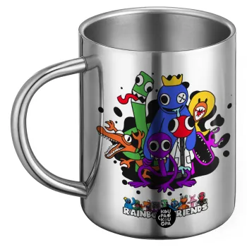 Rainbow friends, BIG Mug Stainless steel double wall (450ml)