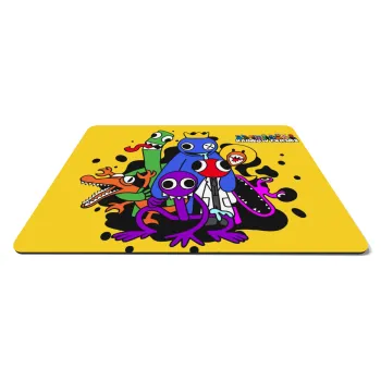 Rainbow friends, Mousepad ορθογώνιο 27x19cm