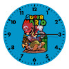 Super mario Jump, Ρολόι τοίχου ξύλινο (20cm)