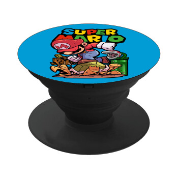 Super mario Jump, Phone Holders Stand  Μαύρο Βάση Στήριξης Κινητού στο Χέρι