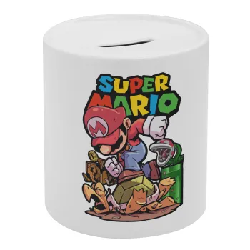 Super mario Jump, Κουμπαράς πορσελάνης με τάπα