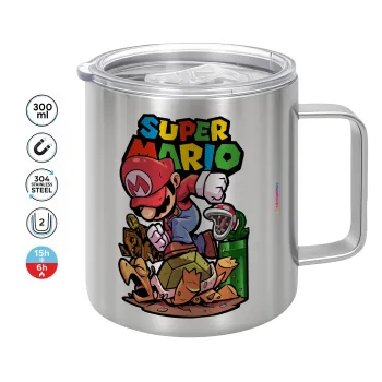 Super mario Jump, Κούπα Ανοξείδωτη διπλού τοιχώματος 300ml