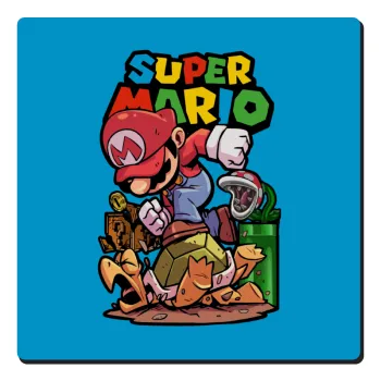 Super mario Jump, Τετράγωνο μαγνητάκι ξύλινο 6x6cm