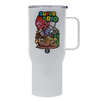 Super mario Jump, Tumbler με καπάκι, διπλού τοιχώματος (θερμό) 750L