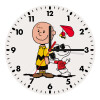 Wooden wall clock (20cm)