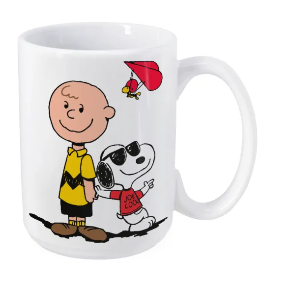 Snoopy & Joe — Mega mug, ceramic, 450ml