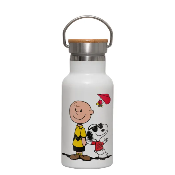 Snoopy & Joe — Bamboo Λευκός (350ml)