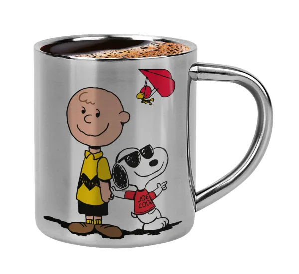 Snoopy & Joe — Double-wall metal cup for espresso (220ml)