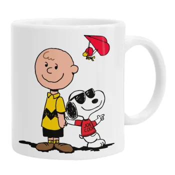 Snoopy & Joe, Κούπα, κεραμική, 330ml