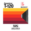 VHS sony dynamicron T-120