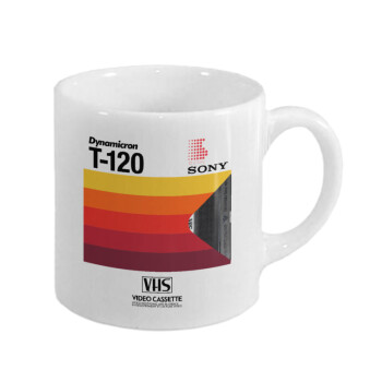 VHS sony dynamicron T-120, Κουπάκι κεραμικό, για espresso 150ml