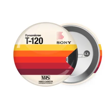 VHS sony dynamicron T-120, Κονκάρδα παραμάνα 7.5cm