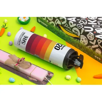 VHS sony dynamicron T-120, Easter candle,Travel Tumbler 2 Lids, with metal straw & cleaning brush & aromatic flat candle (30cm) (PINK)