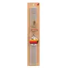 Easter Set, wooden keychain & scented Easter candle flat (30cm) (GRAY)