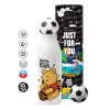 Soccer Metal mug thermos, double wall, 550ml