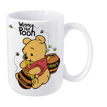 Γουίνι το Αρκουδάκι , Κούπα Mega, κεραμική, 450ml