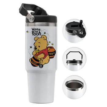 Γουίνι το Αρκουδάκι , Θερμός Ανοξείδωτο 30oz με χερούλι