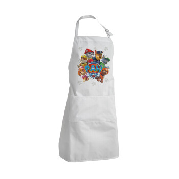 PAW patrol, Adult Chef Apron (with sliders and 2 pockets)