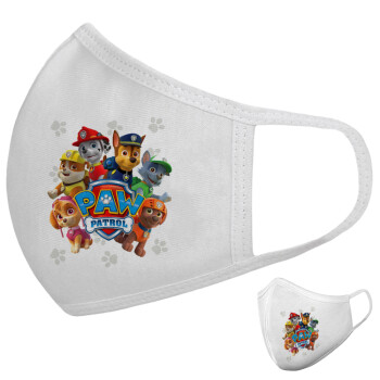 PAW patrol, Μάσκα υφασμάτινη υψηλής άνεσης παιδική (Δώρο πλαστική θήκη)