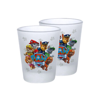 PAW patrol, Σφηνοπότηρα γυάλινα 45ml του πάγου (2 τεμάχια)