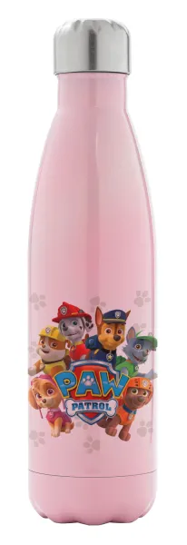 PAW patrol — Metal mug thermos Pink Iridiscent (Stainless steel), double wall, 500ml