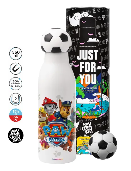PAW patrol — Soccer Metal mug thermos, double wall, 550ml