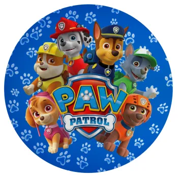 PAW patrol, τα κουτάβια, Mousepad Στρογγυλό 20cm