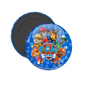 PAW patrol, τα κουτάβια, Μαγνητάκι ψυγείου στρογγυλό διάστασης 5cm