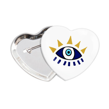 Μάτι, Κονκάρδα παραμάνα καρδιά (57x52mm)