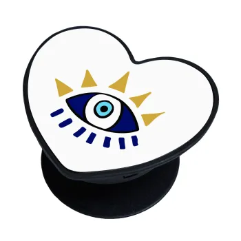 blue evil eye, Phone Holders Stand  καρδιά Μαύρο Βάση Στήριξης Κινητού στο Χέρι