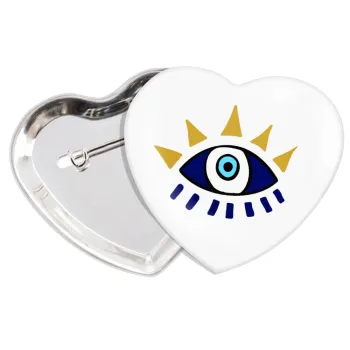 Μάτι, Κονκάρδα παραμάνα καρδιά (57x52mm)