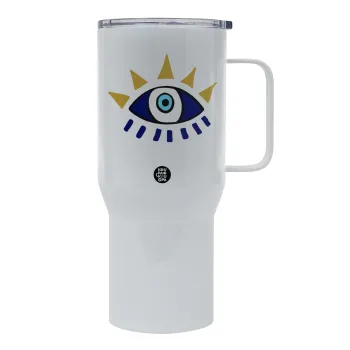 Μάτι, Tumbler με καπάκι, διπλού τοιχώματος (θερμό) 750L