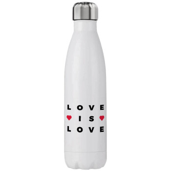 Love is Love, Stainless steel, double-walled, 750ml