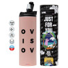 Tumbler stainless steel PINK 600ml