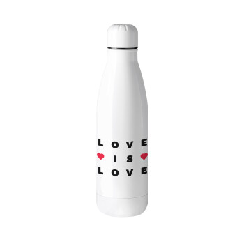 Love is Love, Metal mug thermos (Stainless steel), 500ml
