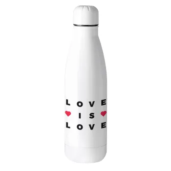Love is Love, Metal mug thermos (Stainless steel), 500ml