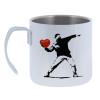 Banksy (The heart thrower) — 1