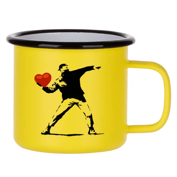 Banksy (The heart thrower) — 1