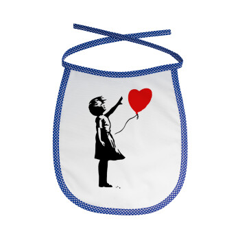 Banksy (Hope), Σαλιάρα μωρού αλέκιαστη με κορδόνι Μπλε