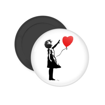 Banksy (Hope), Μαγνητάκι ψυγείου στρογγυλό διάστασης 5cm