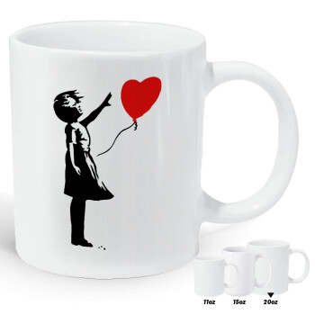 Banksy (Hope), Κούπα Giga, κεραμική, 590ml