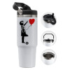 30oz stainless Steel Tumbler with Handle
