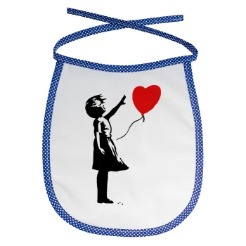 Banksy (Hope), Σαλιάρα μωρού αλέκιαστη με κορδόνι Μπλε