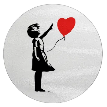 Banksy (Hope), Επιφάνεια κοπής γυάλινη στρογγυλή (30cm)