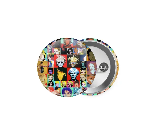 Warhol pop art — (5cm)