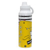 1L Stainless Steel Thermal Bottle with Phone Holder & Double Wall Insulation
